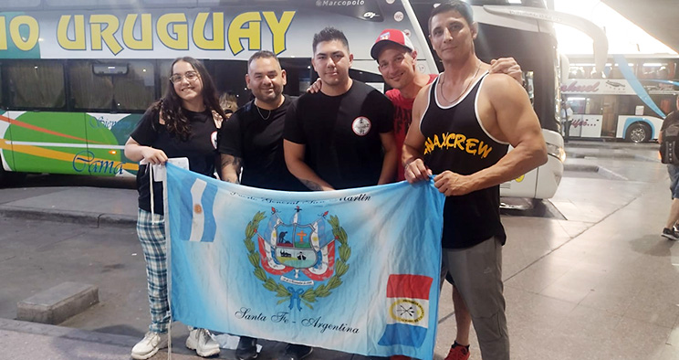 La ciudad de Puerto General San Martín representada en el Campeonato Argentino de Jiu Jitsu