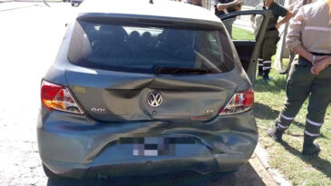 Choque entre dos vehículos con el saldo de una joven lesionada y trasladada al hospital