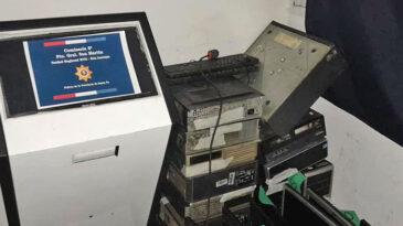 Desbarataron un "casinito clandestino" y varios apostadores terminaron en la comisaría