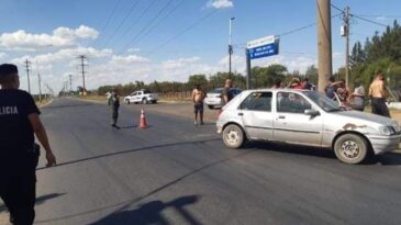 Murió una mujer aplastada por un auto en Puerto General San Martín