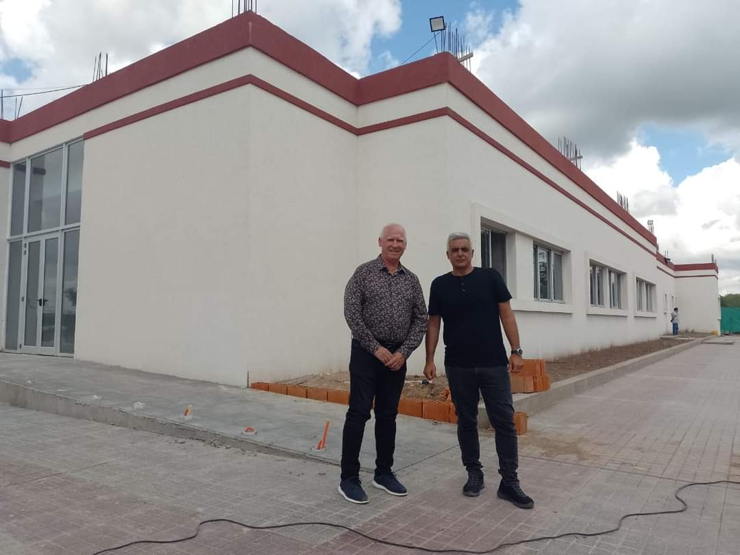 De Grandis y el rector de la U.N.R ultiman detalles para la inauguración del Polo Educativo Regional