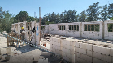 Se construye en Puerto General San Martín un nuevo espacio para la capacitación laboral