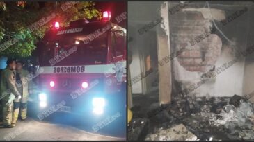 Incendio en una vivienda de Barrio Del Sol y una persona asistida por inhalación de humo