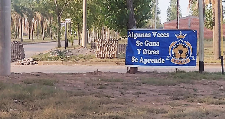 A pesar de no tener un predio propio, nada le impidió a Puerto Unido arrancar las prácticas deportivas