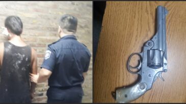 Detalles de la persecución, detención y secuestro de un arma de fuego ocurrida anoche en Puerto General San Martín