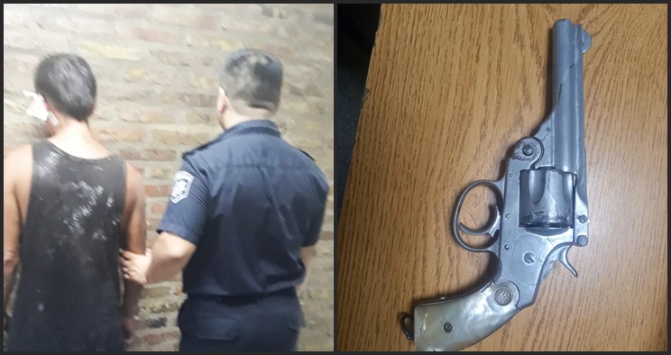 Detalles de la persecución, detención y secuestro de un arma de fuego ocurrida anoche en Puerto General San Martín