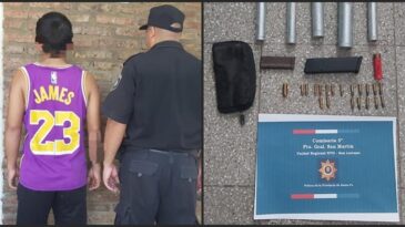 La policía realizó dos allanamientos en Puerto General San Martín en búsqueda de un delincuente