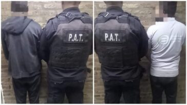 Dos demorados por intentar llevarse materiales de una obra en construcción