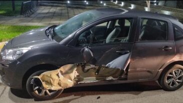 Transportaba cereal robado, destrozó un vehículo y encima intentó darse a la fuga