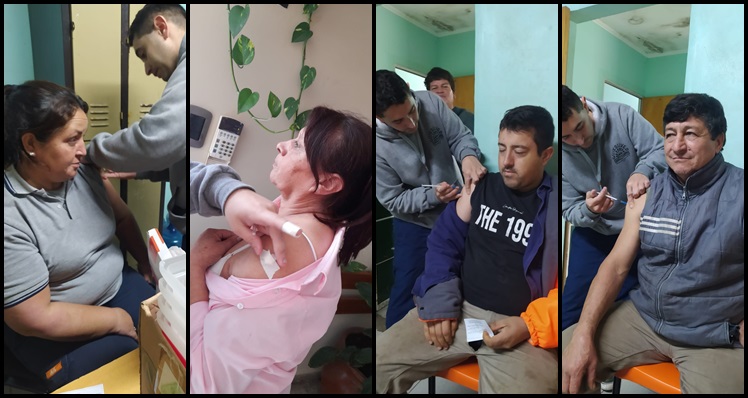 El municipio lleva adelante una campaña de vacunación contra la Fiebre Hemorrágica