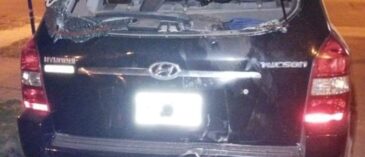 Un motociclista chocó y terminó en el hospital con pérdida de conocimiento