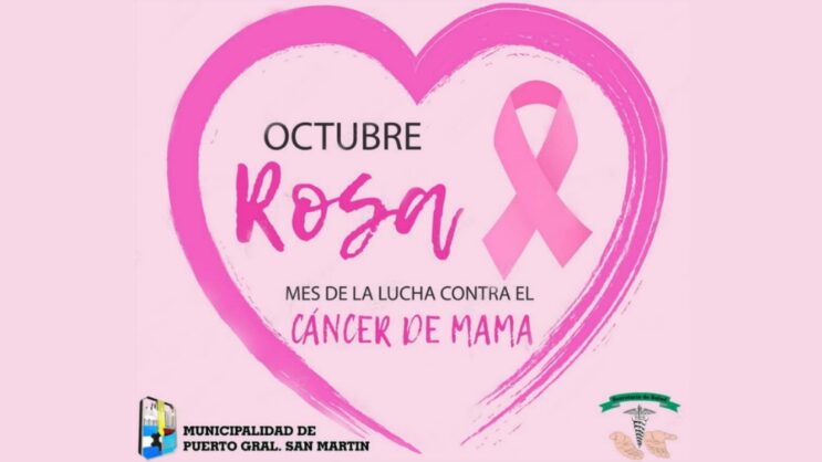 Se viene la campaña "Octubre Rosa" en Puerto General San Martín