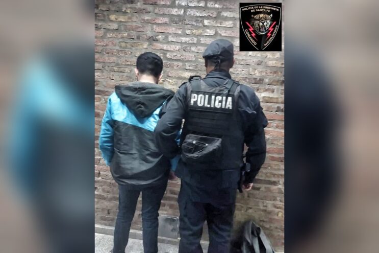Lo buscaba la justicia de Corrientes y la policía lo encontró en barrio San Sebastián