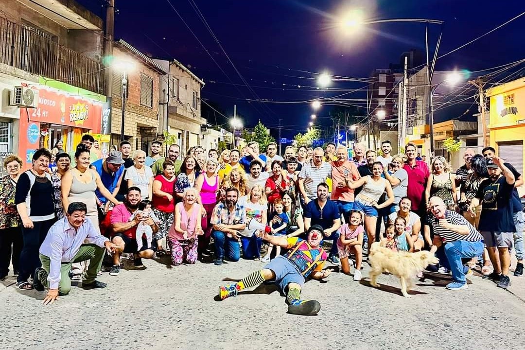 Se inauguró en Puerto General San Martín un nuevo tramo del Centro Comercial a Cielo Abierto