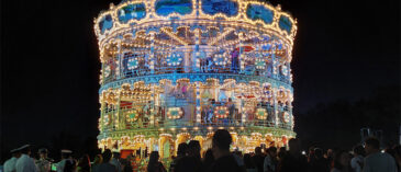 Quedó inaugurado en Puerto General San Martín el carrusel más grande del mundo