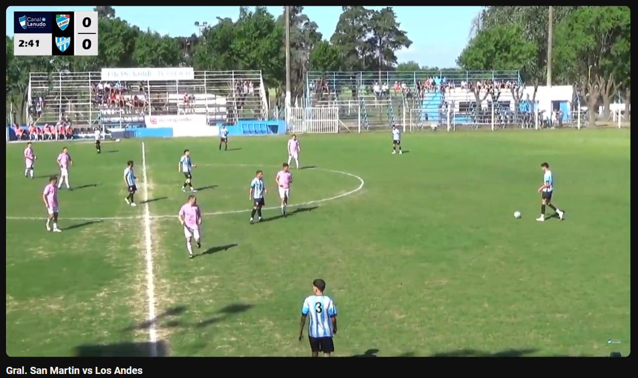 Torneo Regional Amateur dónde ver en directo el partido entre Los Andes vs San Martín